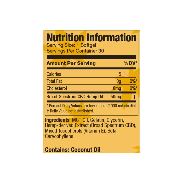 Broad-Spectrum CBD Softgels - Image 11