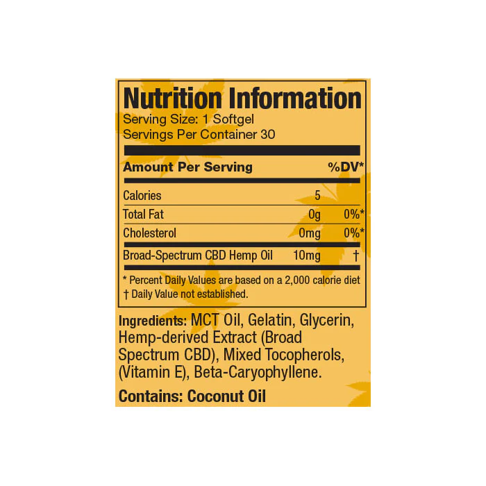 Broad-Spectrum CBD Softgels - Image 13