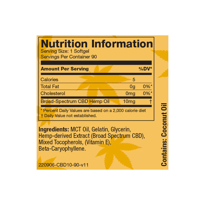 Broad-Spectrum CBD Softgels - Image 14